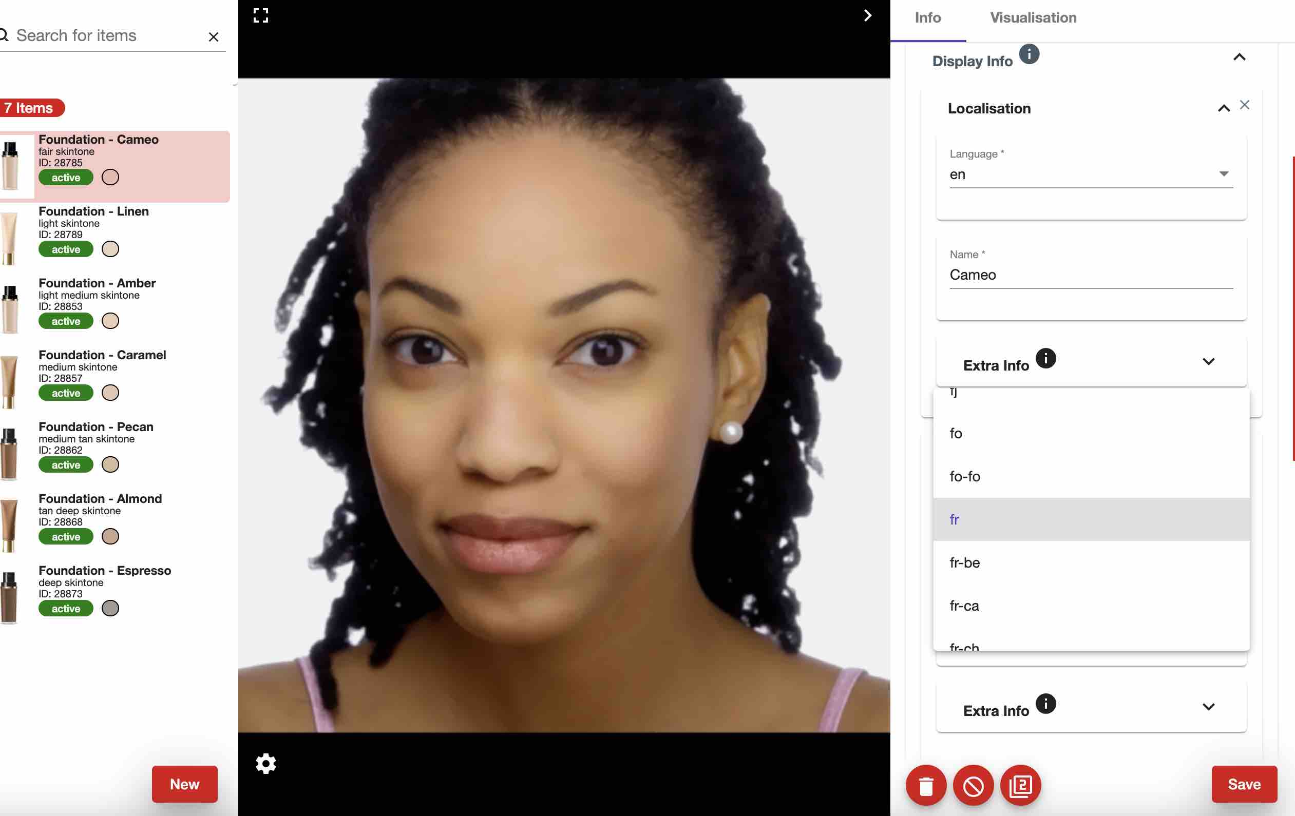 Localised Product Names
